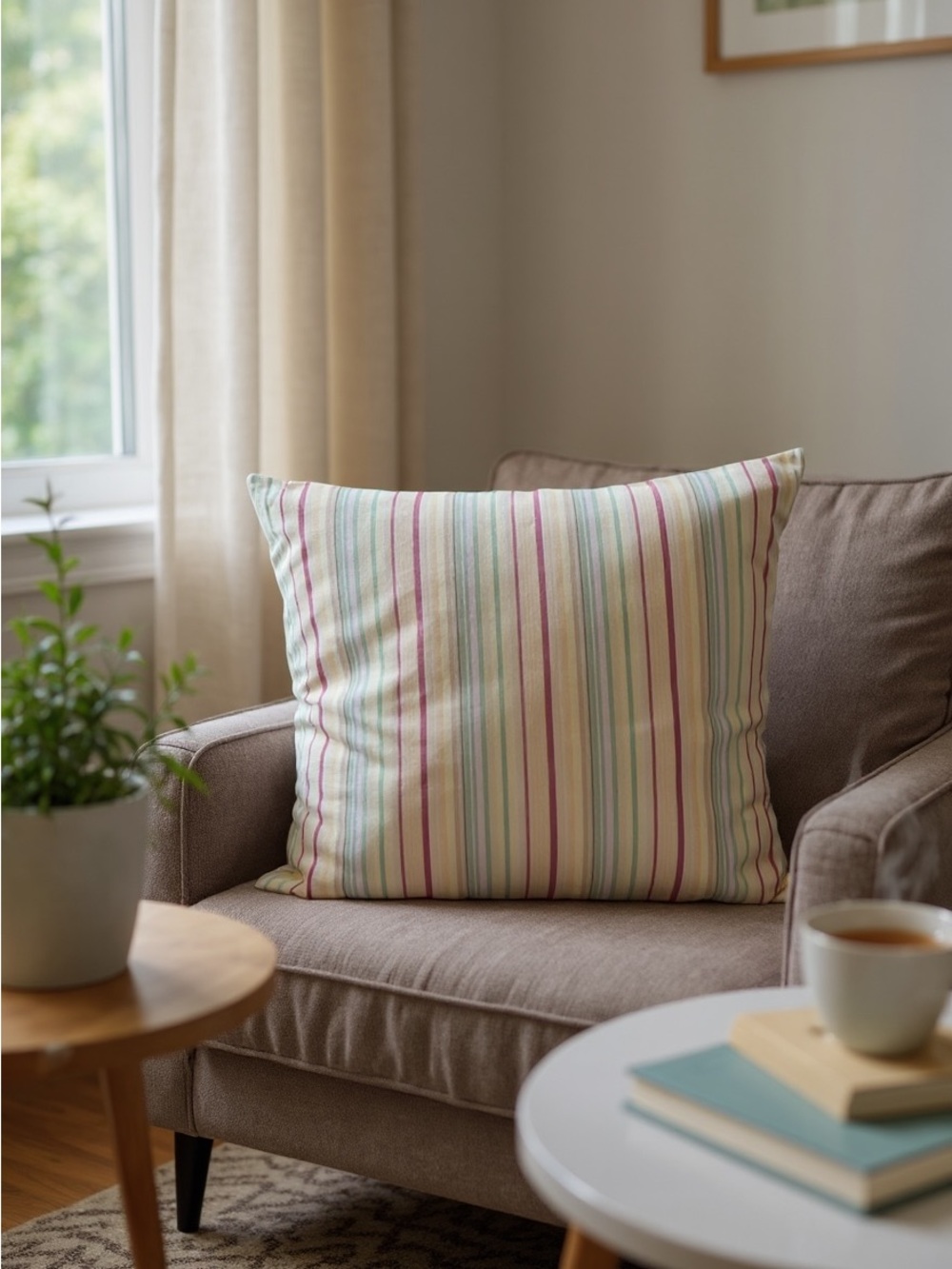 Custom Accent Pillow (2 Available)  22” X 22”